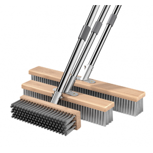 不锈钢钢丝刷地板刷子专供铁长柄清洁刷洗地扫把钢刷优质刷刚