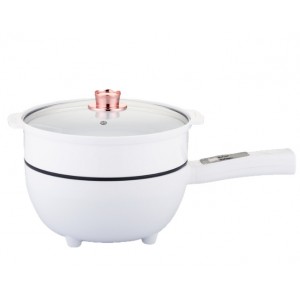 电炒锅家用炒菜锅一体式插电不粘锅多功能宿舍蒸煮电热料理锅